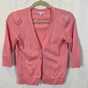 GAP Pink Cotton Cardigan